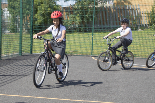 Bikeability cycling lesson